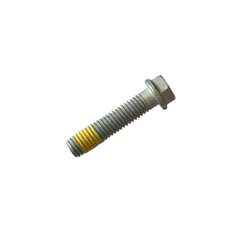 Hexagonal bolt with external hexagon with collar M8x35