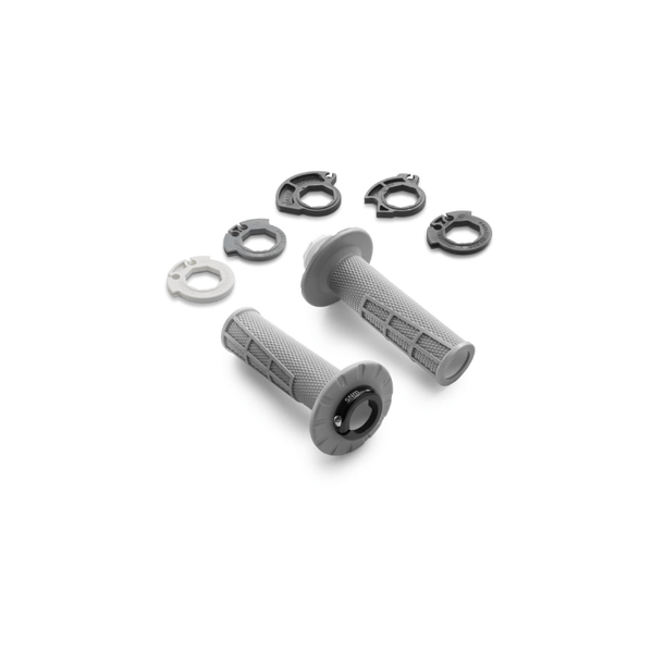 Grey Lock-on Grip Set for KTM 300 EXC/XC-W Hardenduro 2017-2026 - A46002921500BJ