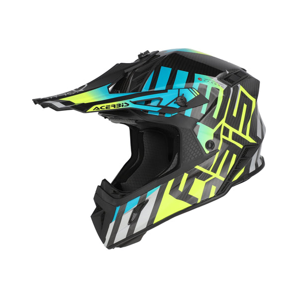 Acerbis Carbon Steel Fluo - Helmet Light 1000g