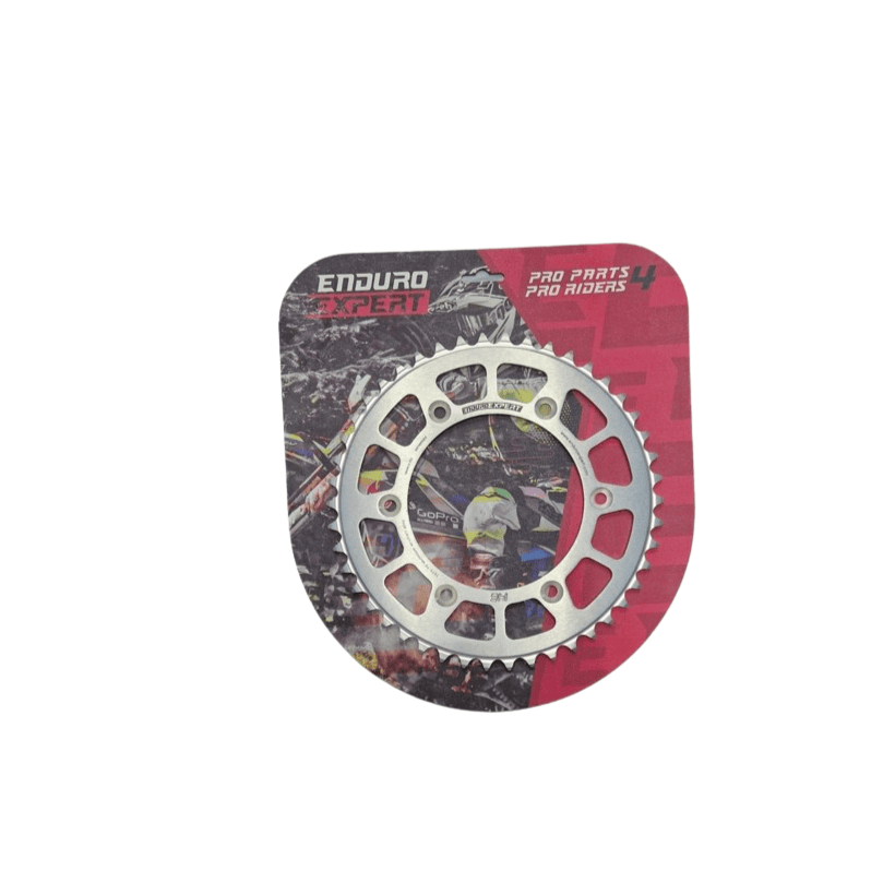Enduro Expert Rear sprocket 50 Teeth (50T) KTM/Husqvarna/GasGas 1990-2025 520 — Aluminium Silver