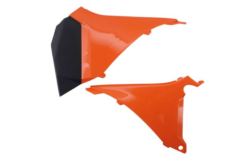 Air Filter Cover Kit Orange - KTM EXC / EXC-F / SX 125-500 2011-2013 - CEMOTO