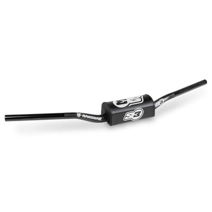 S3 Handlebar Super Flat 28.6mm + Protector  - Black