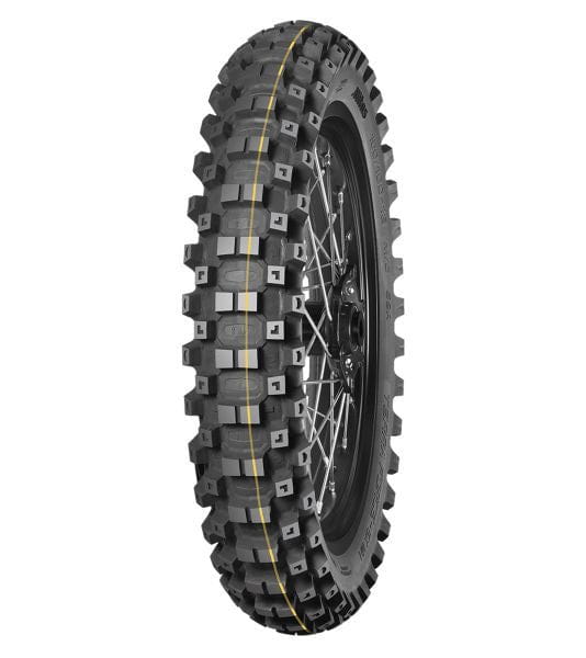 Tire MITAS 120/90-18 TERRA FORCE-EX Rear Yellow Stripe