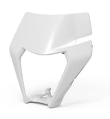 KTM Headlight Mask White for 250/300/350/450/500 EXC - 79708001000AB