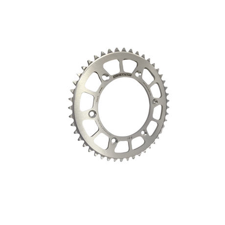 Rear sprocket KTM/Husqvarna/GasGas 1990-2025 silver (50T Teeth) aluminum