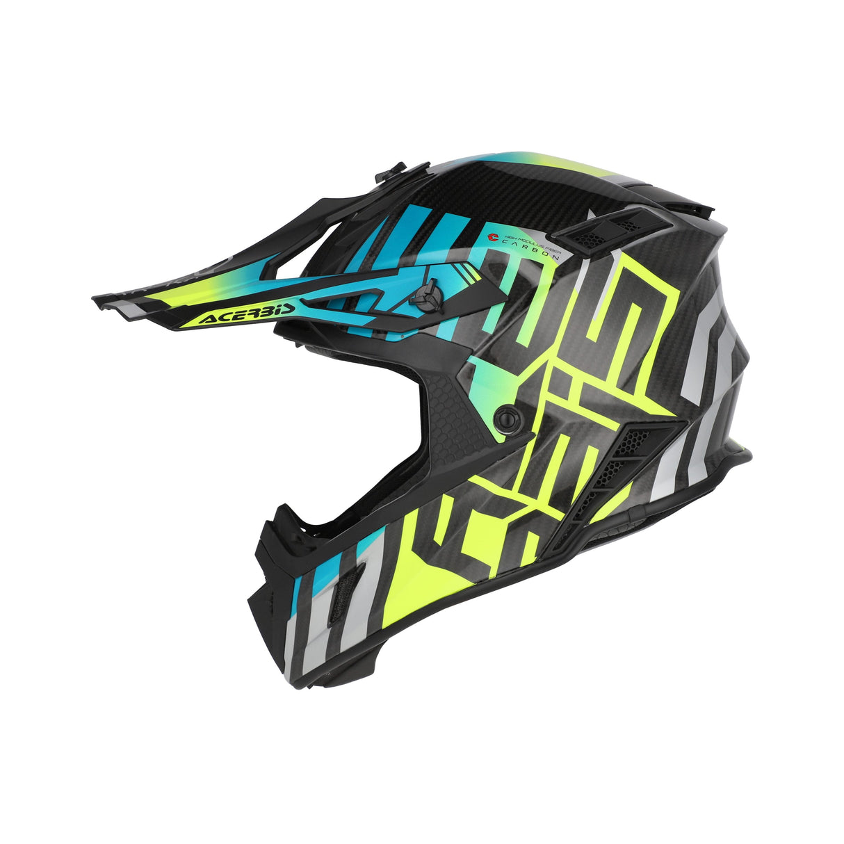 Acerbis Carbon Steel Fluo - Helmet Light 1000g