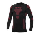 Thermoactive t-shirt ADRENALINE FROST colour black/red