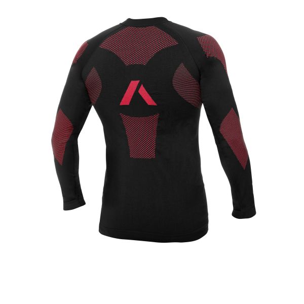 Thermoactive t-shirt ADRENALINE FROST colour black/red