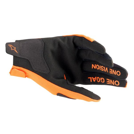 Gloves Off road ALPINESTARS MX RADAR black/orange