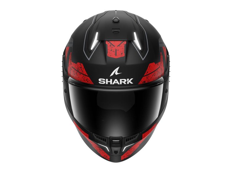 SHARK SKWAL i3 RHAD MAT black/grey/matt/red, unisex