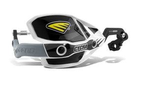 CYCRA Ultra Probend Racer Pack CRM Handguards with Aluminum Core Mounting 28.6mm White/Black