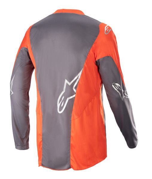 Men T-shirt Off road ALPINESTARS MX RACER HOEN grey/orange