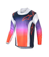 YOUTH T-shirt Off road ALPINESTARS MX YOUTH RACER black/grey/orange