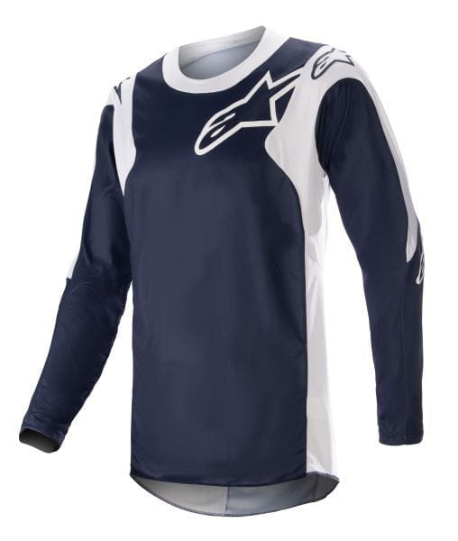 Men T-shirt Off road ALPINESTARS MX RACER HOEN navy blue/white