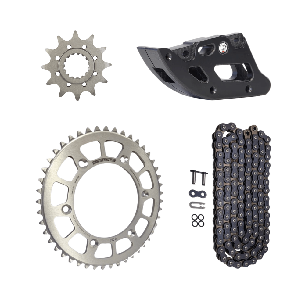 Chain Replacement Kit 12x45 with AXP Guide for 2024+ KTM/HUSQVARNA/GASGAS Enduro/MX