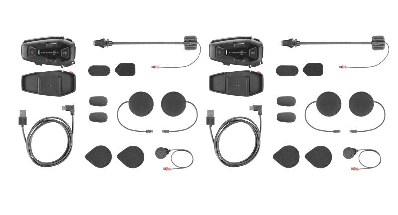 Intercoms INTERPHONE U-COM 8R, SET per 2 helmets