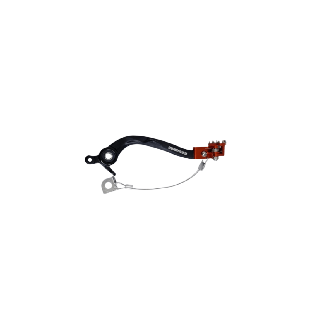 Foot brake lever KTM EXC '24-'25 TBI black/orange Enduro Expert