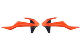 CeMoto Radiator Tank Side Covers for KTM 2017-2019 — Orange