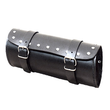 Leather side bags TOOLER STUDS ADRENALINE, black (1 L)