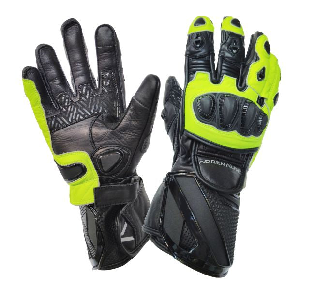 Gloves sports ADRENALINE LYNX SPORT PPE black/fluorescent/yellow