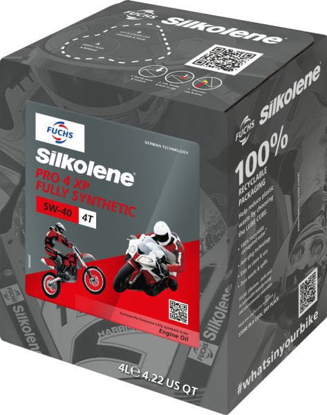 4T engine oil SILKOLENE PRO 4 5W40 4l
