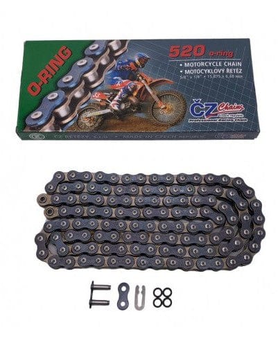 Chain CZ 520 ORM (118 links) with O-Ring