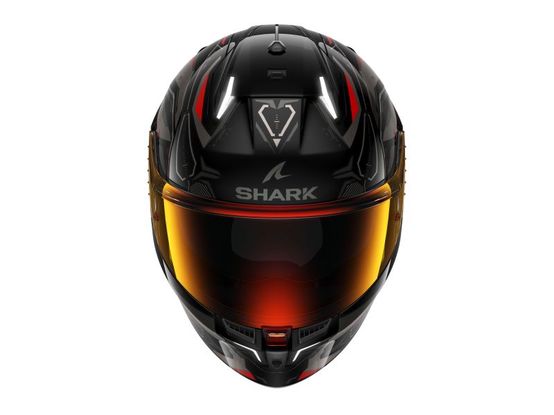 Helmet Integral SHARK SKWAL i3 LINIK black/glossy/grey/red, unisex