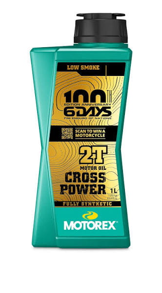 Oil 2T MOTOREX CROSS POWER 6Days Ediiton 1L