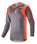 Men T-shirt Off road ALPINESTARS MX RACER HOEN grey/orange