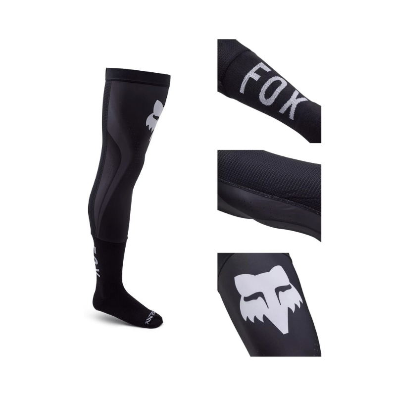 FOX FLEXAIR KNEE BRACE SOCK [DRK SHDW]