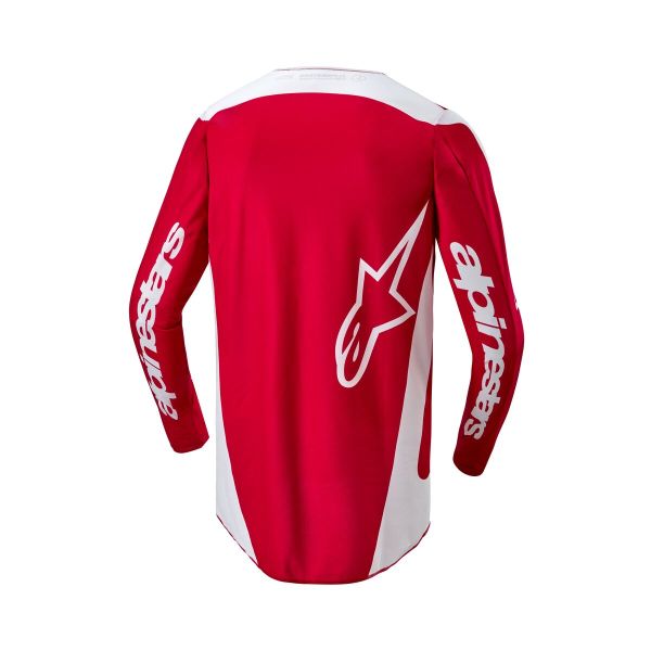 Men T-shirt Off road ALPINESTARS MX FLUID red/white