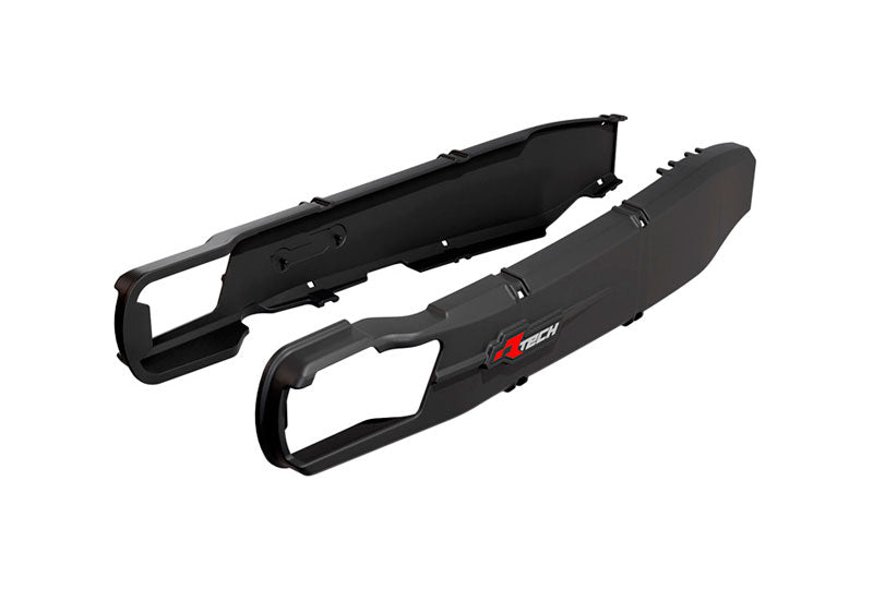 R-Tech Plastic Swingarm Protectors Black Stark Varg 2023-2026
