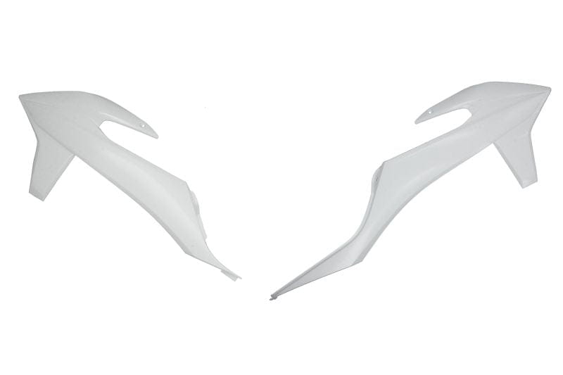 CeMoto Radiator Tank Side Covers for KTM 2020-2023 — White