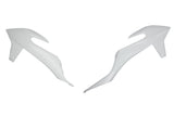 CeMoto Radiator Tank Side Covers for KTM 2020-2023 — White