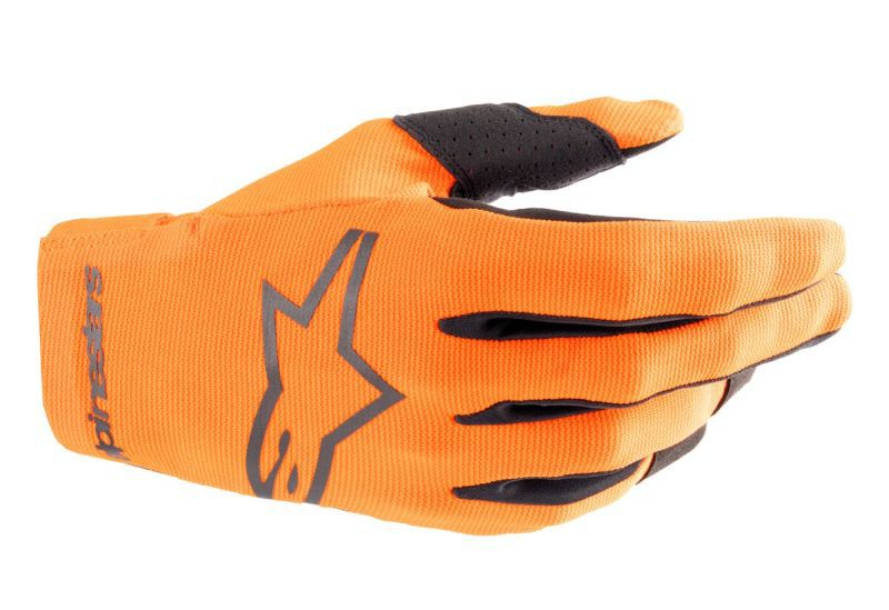 Gloves Off road ALPINESTARS MX RADAR black/orange